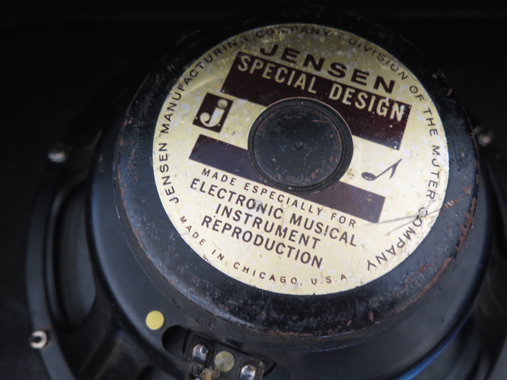 Vintage jensen speaker identification codes
